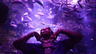 Moneybagg Yo Trips Out In Shades Of Purple In His New Video For ‘Ocean Spray’