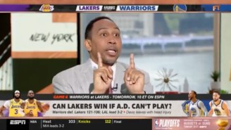Stephen A. Smith Is Getting Dragged For His Comments About Anthony Davis’ Injury During Game 5 Of Lakers-Warriors