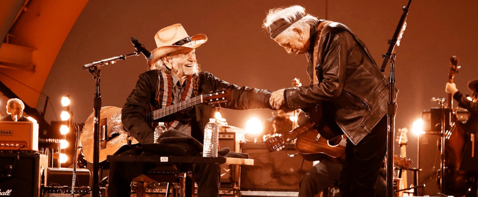 Willie Nelson Keith Richards