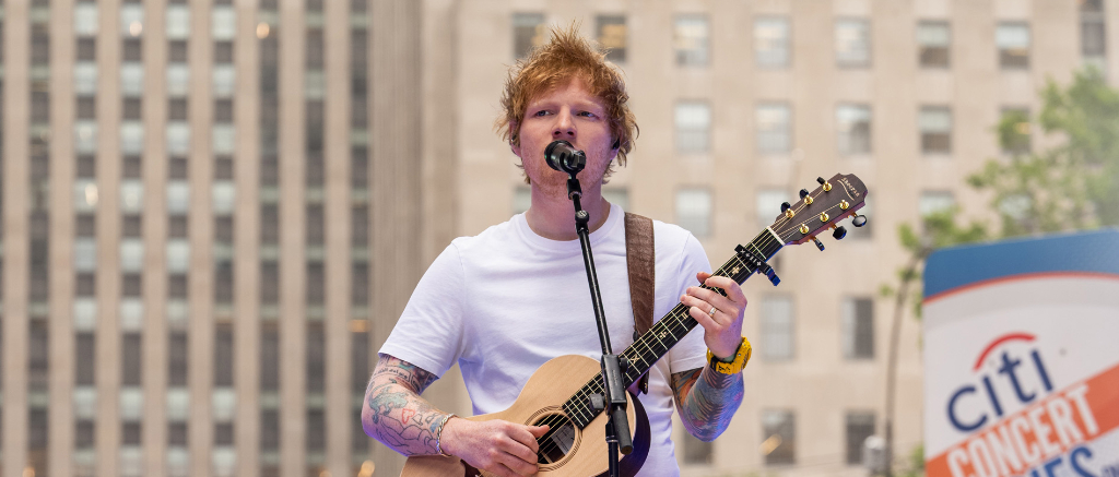 Ed Sheeran NBC Today Show 2023