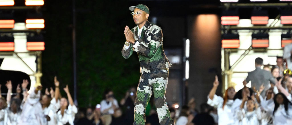 Clipse Debut New Song At Pharrell's Louis Vuitton Fashion Show In