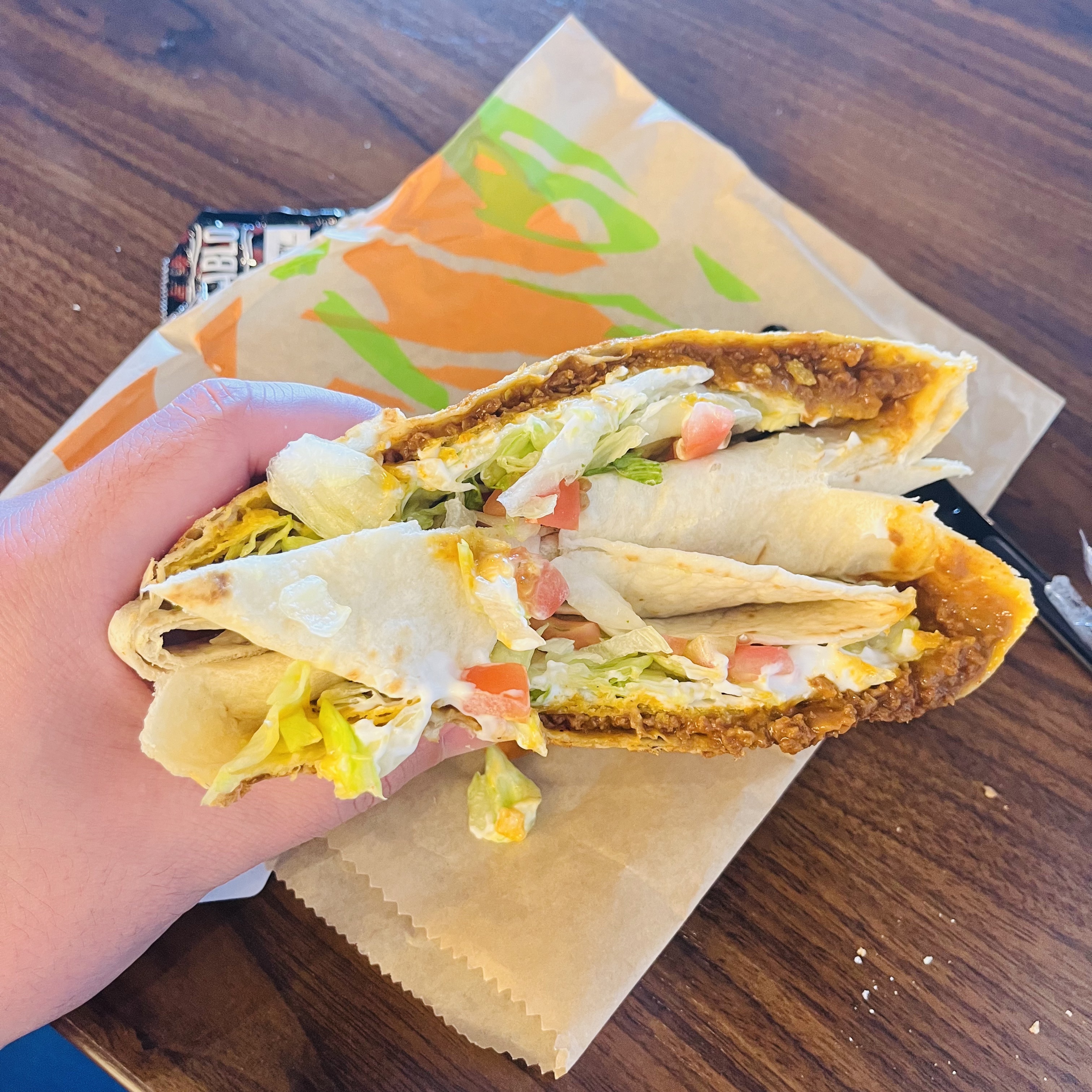 Crunchwrap Vegan