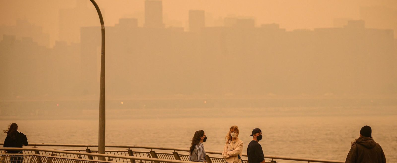 New York City Smoke Air Canada Wildfire 2023