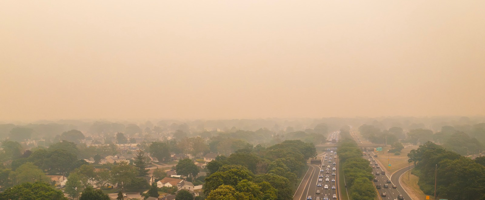 New York Smoke Air Canada Wildfire 2023