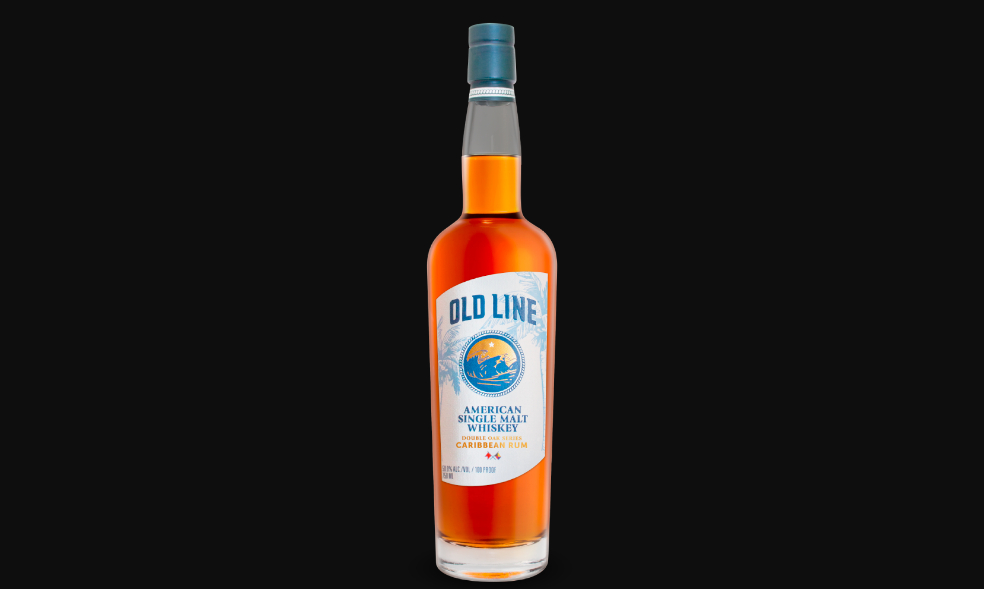 Old Line American Single Malt Whiskey Finished in Caribbean Rum Casks