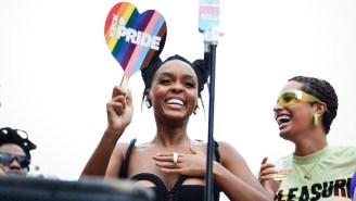 Janelle Monáe Owned The LA Pride Parade By Performing On Her Own Float And Giving A Moving Speech