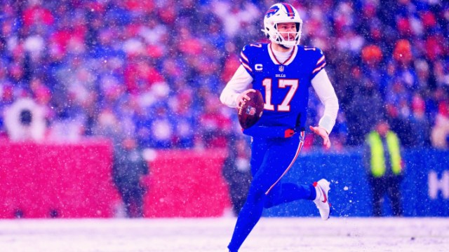 Josh Allen grows up to realize dream and play against Tom Brady