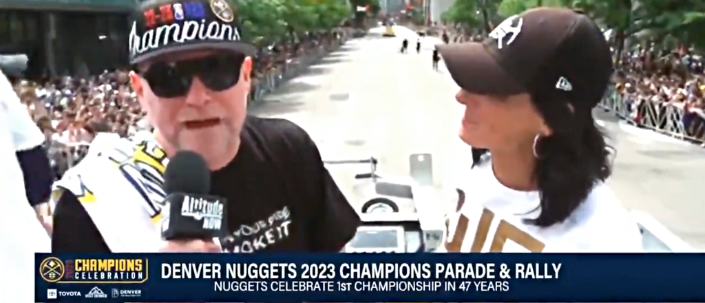 michael malone nuggets parade