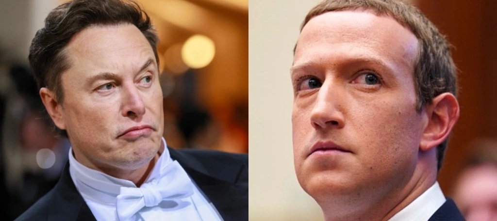 Elon Musk Mark Zuckerberg