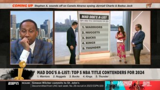 Mad Dog’s Top 5 NBA Contenders List For 2024 Physically Pained Stephen A. Smith