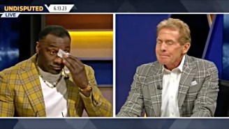 Shannon Sharpe Got Emotional Thanking Skip Bayless On His Last Day With ‘Undisputed’