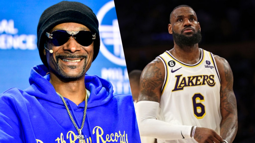 Snoop dogg and lebron on sale james