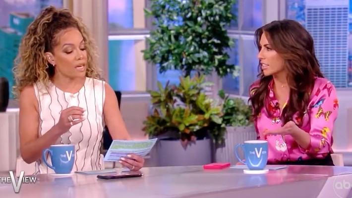 'The View' Cuts To Commercial To Stop Sunny And Alyssa Fight