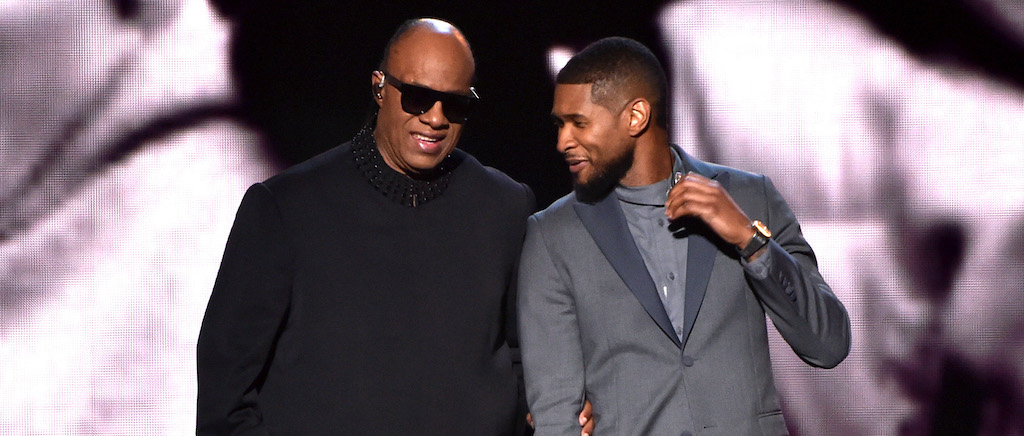 usher and stevie wonder