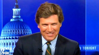 A Supercut Of Tucker Carlson Maniacally Laughing For A Full Minute Ends With (Of Course) A Cocaine Joke