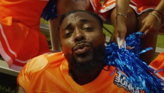 Earthgang’s ‘Bobby Boucher’ Video Is Adam Sandler-Approved, And They Didn’t Even Have To Open Up A Can Of Whoop-Ass To Secure It