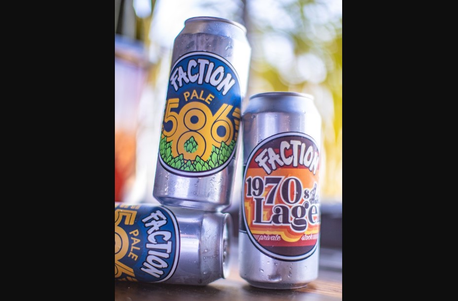 Faction Brewing 1970s Lager