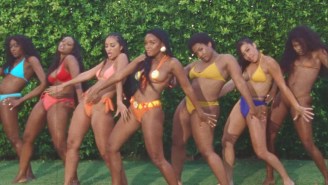 Janelle Monáe Keeps The Hedonistic, Barely-Clothed Party Going In The New ‘Water Slide’ Video