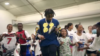 Lil Baby Gives Back In His ‘Merch Madness’ Video With The Help Of Michael Rubin, Chris Paul, And More