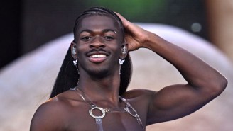 Lil Nas X Was Nearly Hit By An Interesting Choice Of Sex Toy On Stage, So He Made A Joke Out Of It