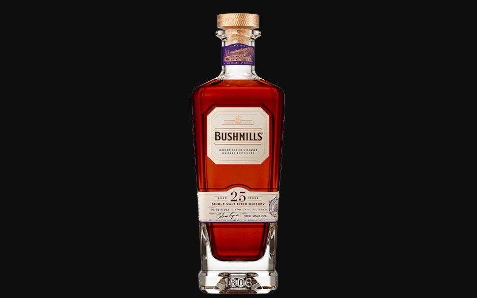 Bushmills Aged 25 Years Irish Single Malt Whiskey