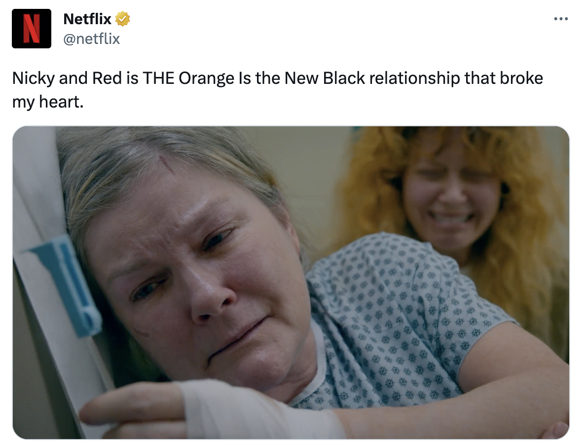 netflix orange is the new black tweet
