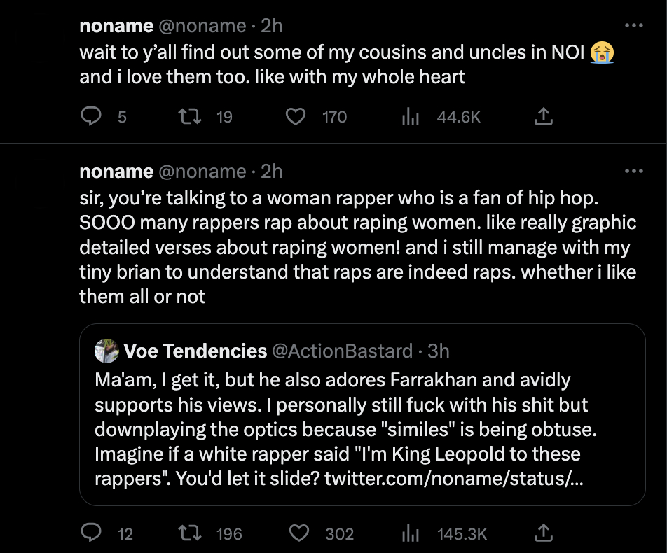 noname jay electronica tweets