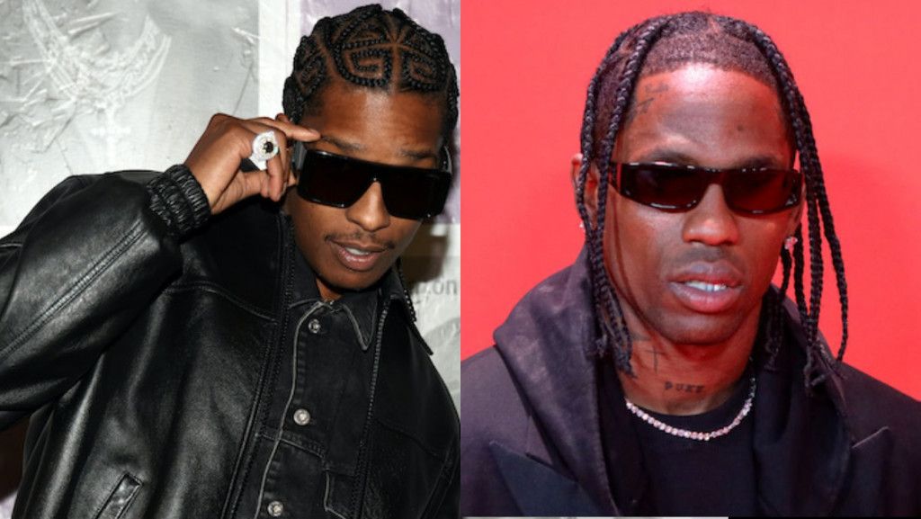 Asap Rocky Premiered Song Rolling Loud Miami Travis Scott Asap Rocky Premiered Song Rolling Loud Miami Travis Scott