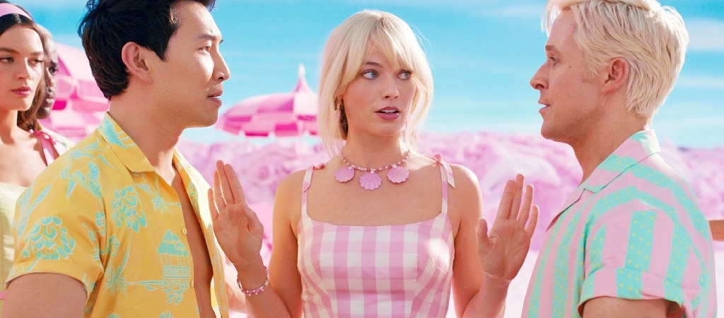 Barbie Ken Margot Robbie Ryan Gosling Simu Liu