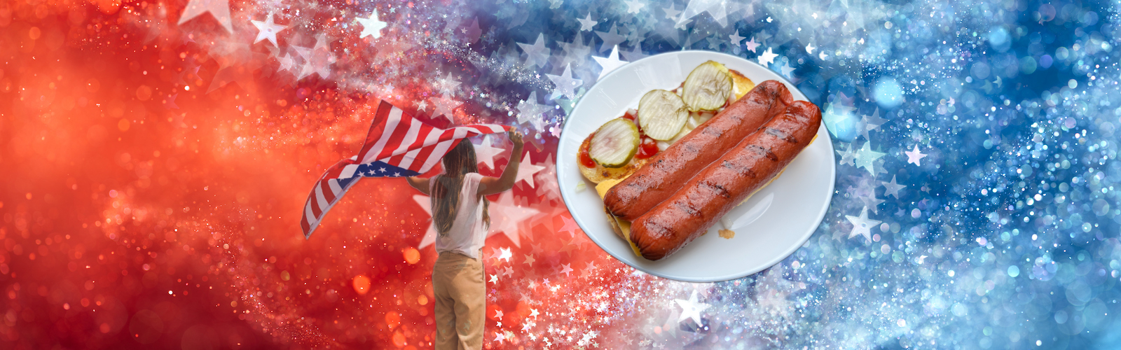 4th of July Hot Dog