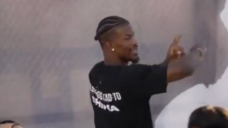 Jimmy Butler Did A Pair Of Iconic Damian Lillard Celebrations After Making A Shot On His China Tour