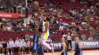 One Of The Nastiest Dunks In Summer League History Came From Lakers Forward LJ Figueroa