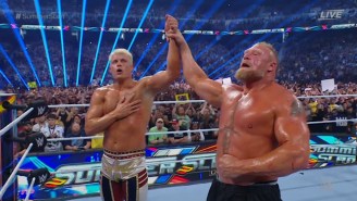Cody Rhodes Pinned Brock Lesnar At WWE SummerSlam