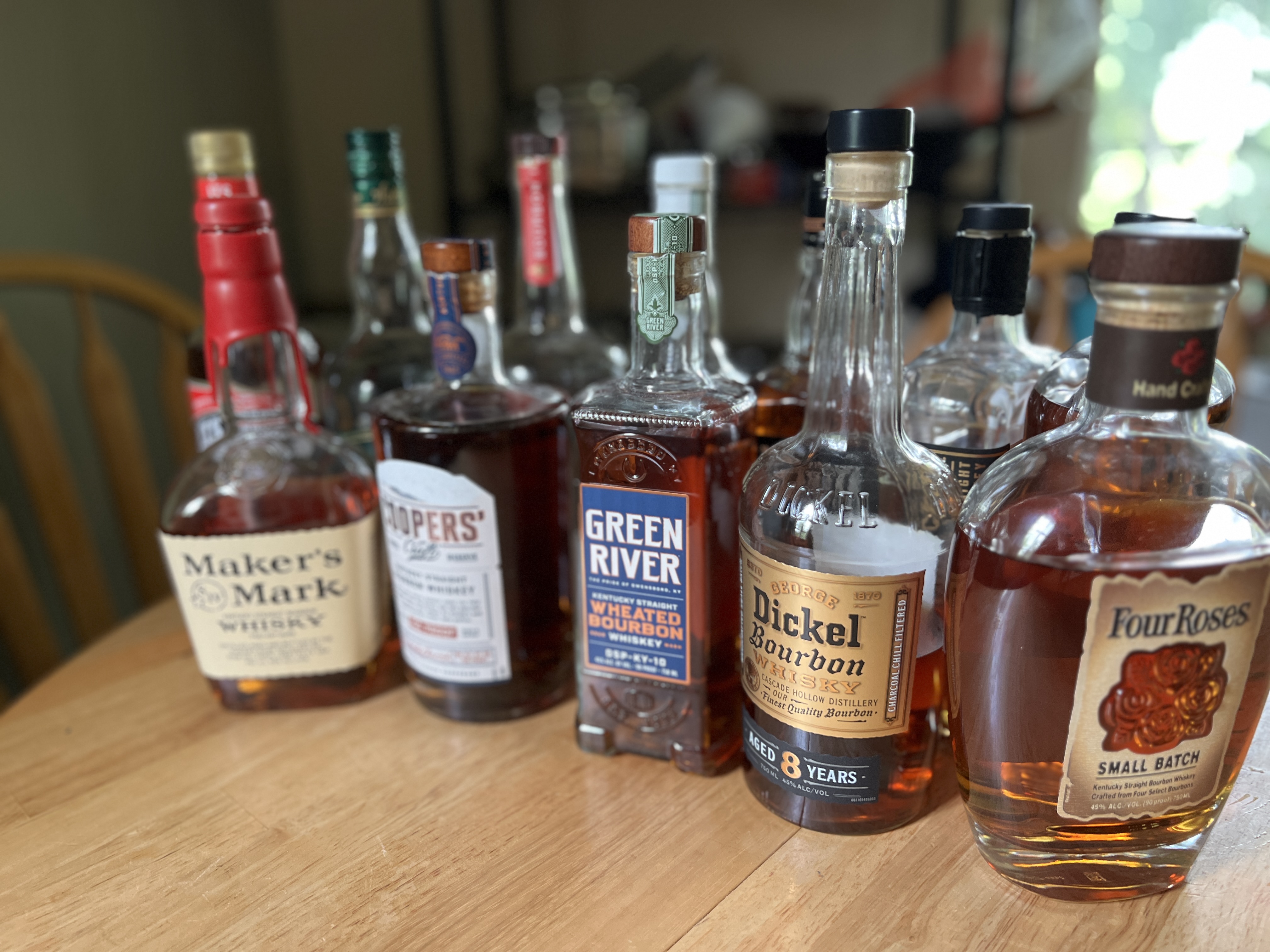 Mainstream Bourbons Ranked