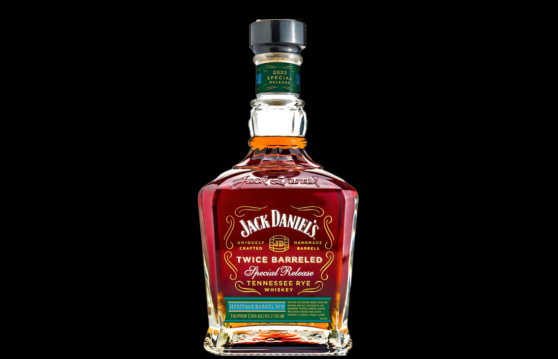 Jack Daniel's Twice Barreled Rye Whiskey