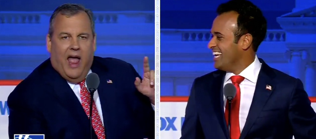 Chris Christie Vivek Ramaswamy