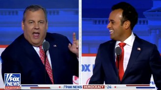 Chris Christie Couldn’t Attack An MIA Trump At The GOP Debate, So He Said Vivek Ramaswamy ‘Sounds Like ChatGPT’ Instead