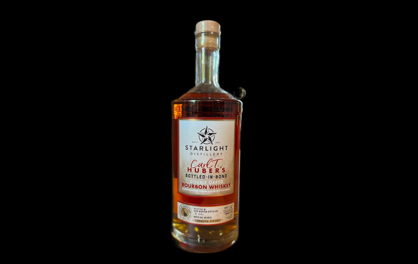 Starlight Distillery Carl T. Huber's Bottled-In-Bond Double Oaked Bourbon