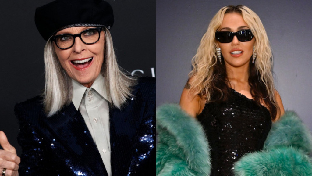 Diane Keaton Loves Miley Cyrus' 'Used To Be Young'