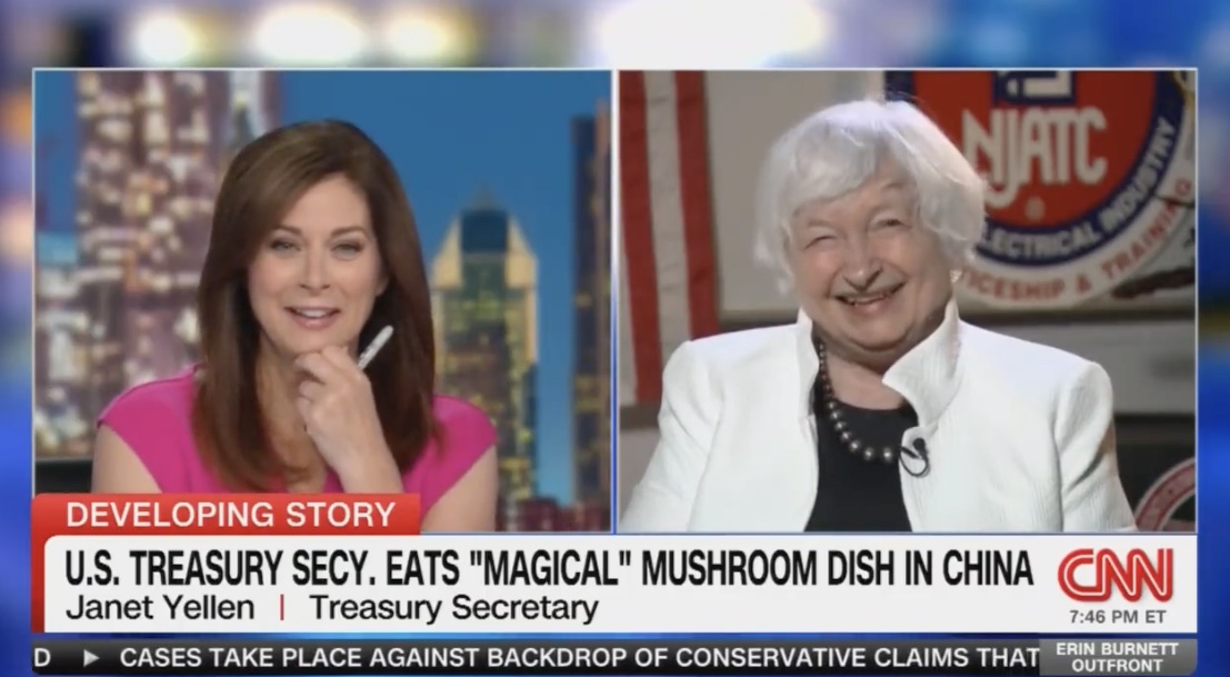 Janet Yellen Magic Mushrooms