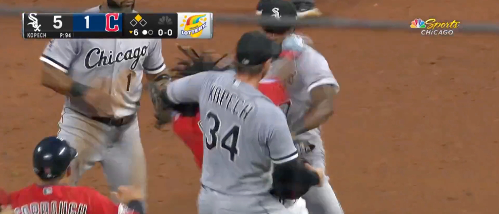Guardians, White Sox have massive fight where benches clear