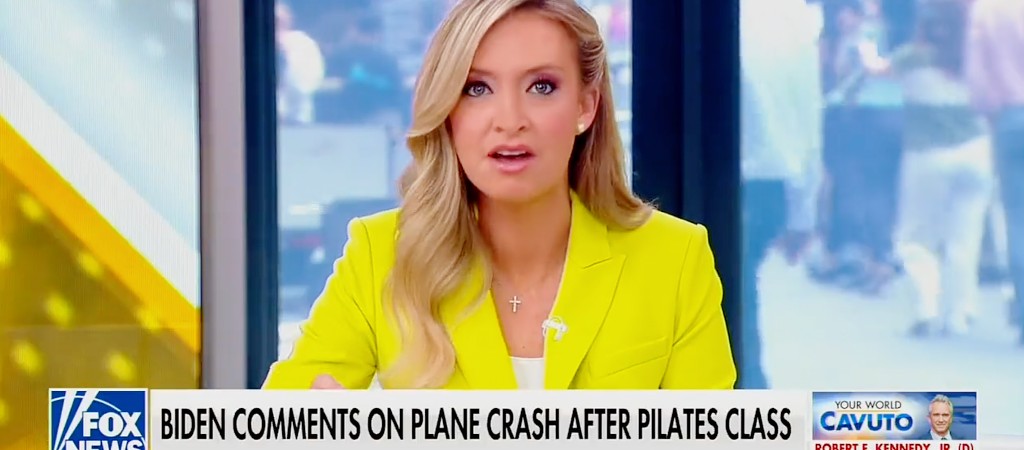 Kayleigh McEnany Triggered By Biden Going To Spin Class