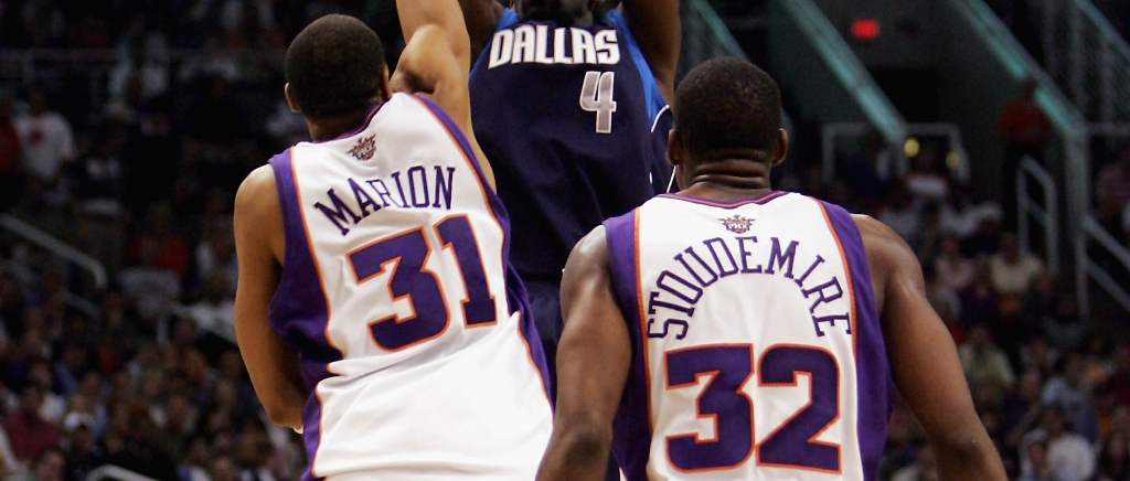 The Phoenix Suns will retire the jersey numbers of Shawn Marion (No. 31)  and Amar'e Stoudemire (No. 32) next season, the team announced ☀️