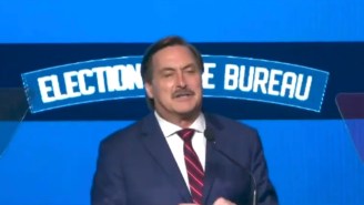 Mike Lindell’s Big ‘Election Crime Bureau’ Summit Immediately Went Off The Rails With An Unexpected Cameo From Jimmy Kimmel