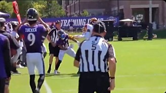 Ravens-Commanders Joint Practice Featured Punches, Body Slams, And More