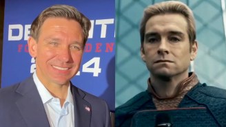 A Viral Video Of Ron DeSantis Looking Dead Inside Is Giving Strong Homelander From The ‘Boys’ Vibes