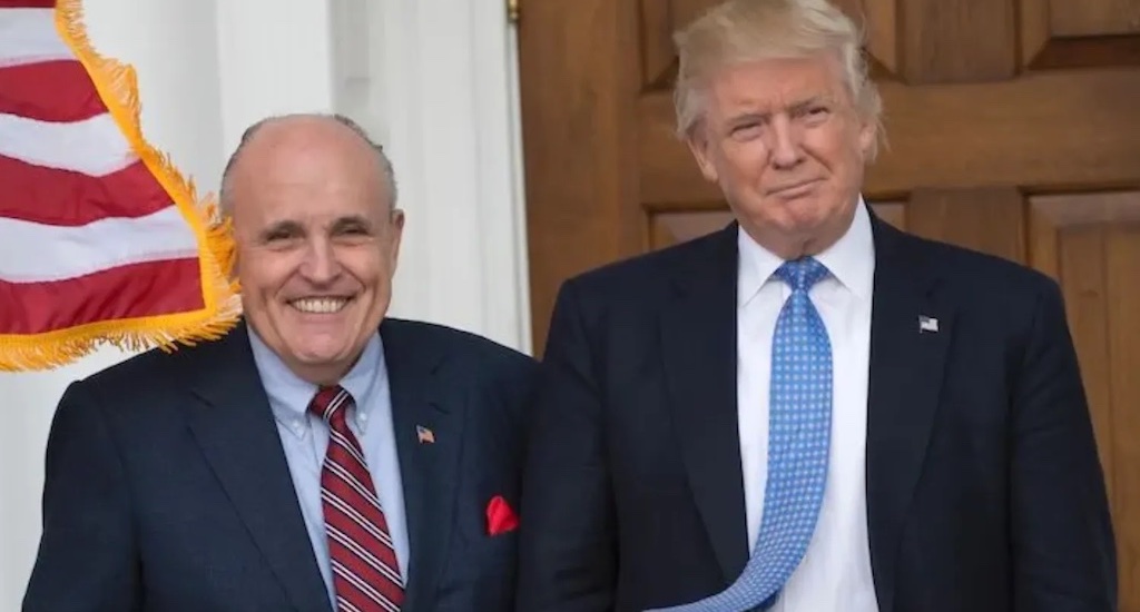 Rudy Giuliani Claimed Trump May Owe Him 'Unpaid Legal Fees'