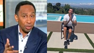 Lonzo Ball Told Stephen A. To ‘Stop Yapping’ In Video Disproving Smith’s Claim It’s Hard For Him To Stand Up