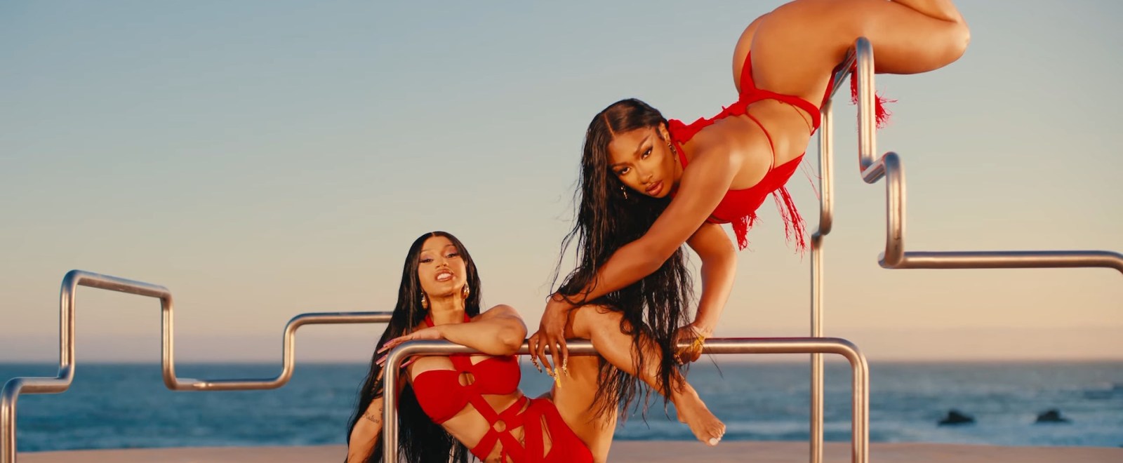 Cardi B Megan Thee Stallion Bongos video