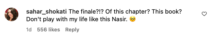 Nas The Finale Album Instagram Comment
